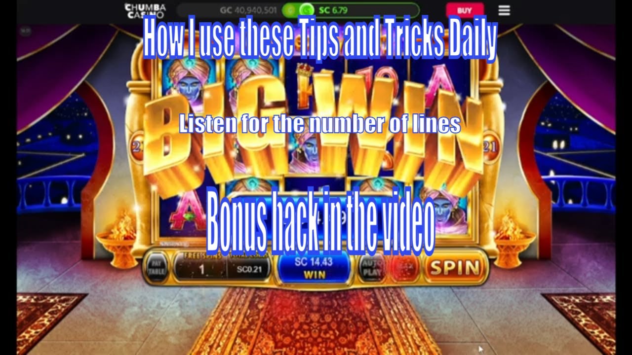 CHUMBA CASINO MY TIPS AND TRICKS REALLY WORK!