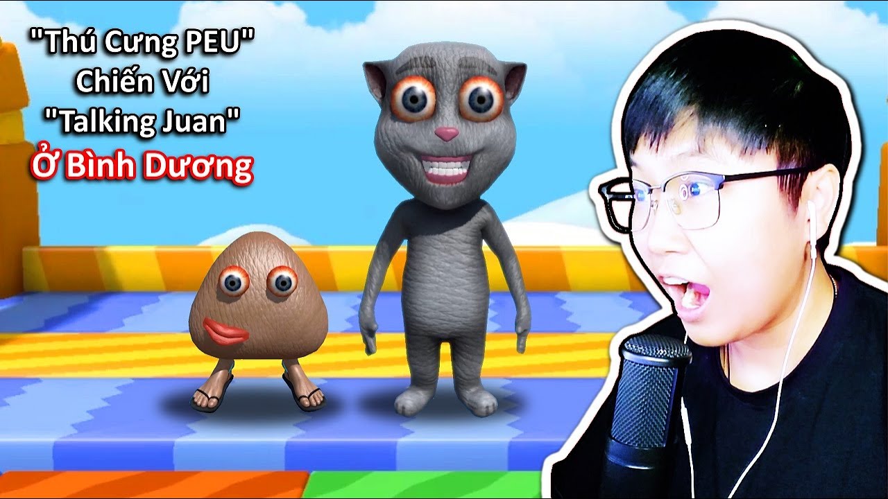 "Thú Cưng PEU" Chiến Với "Talking Juan" Ở Bình Dương | Sheep