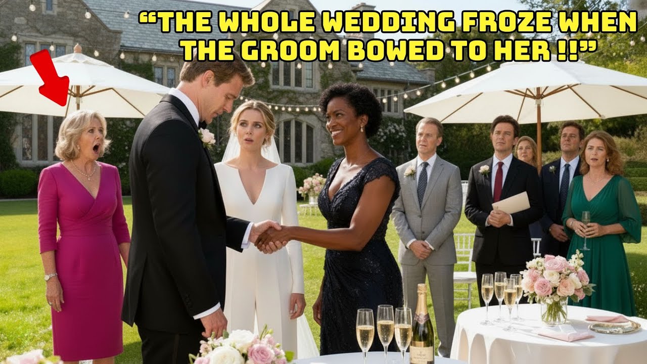 Everyone Ignored a Black Woman at the Wedding — Until the Groom Said Her Name and Everything Changed