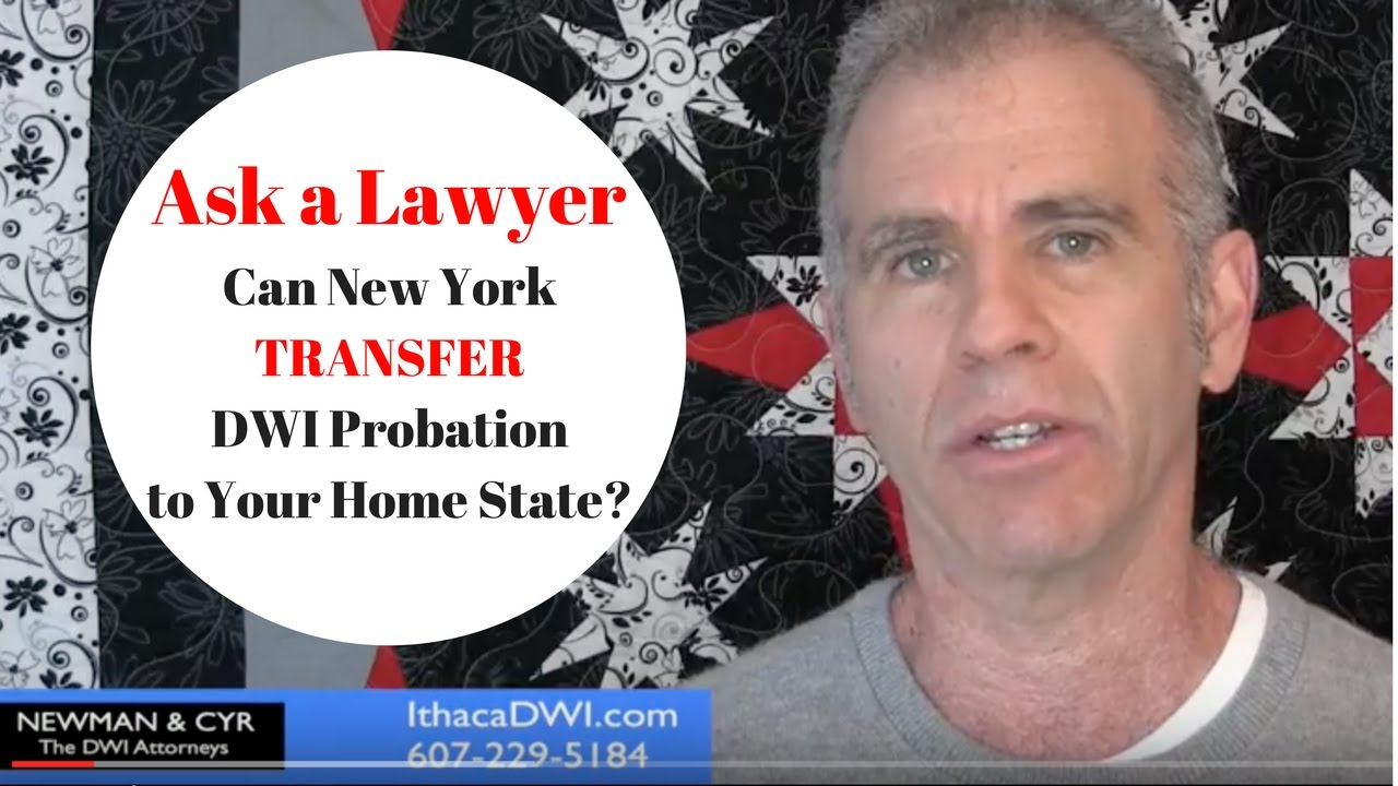 Can They Transfer Your DWI Probation to Your Home State?