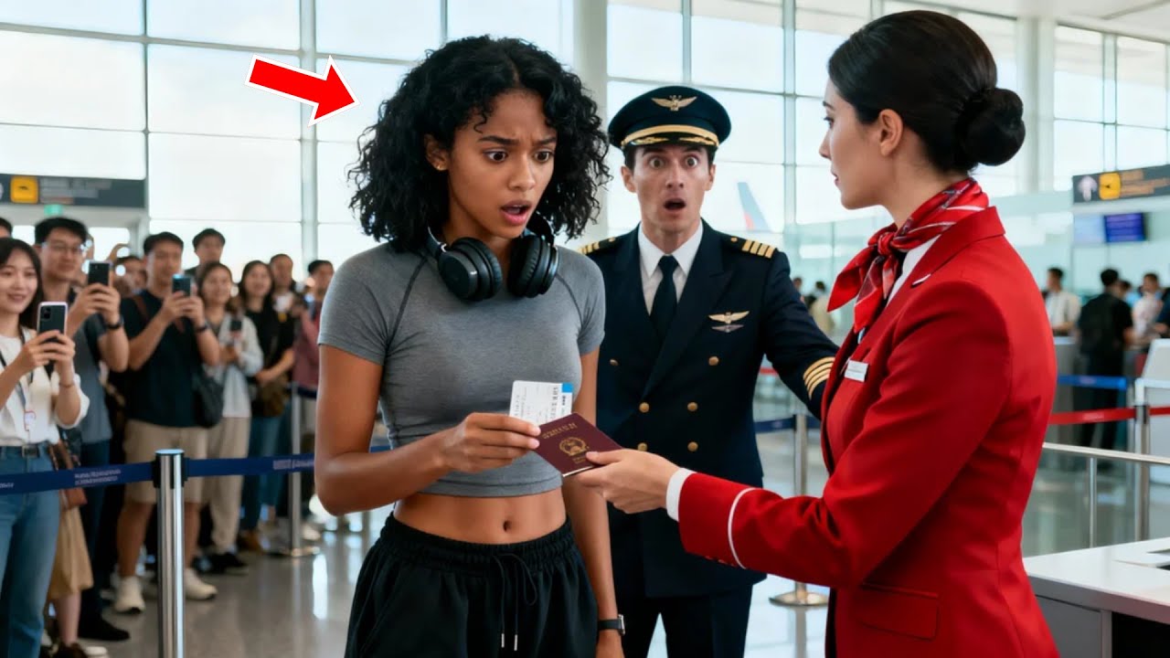 Flight Attendant Tears Up Black Girl’s Ticket — Unaware Her Father Owns the Entire Airline