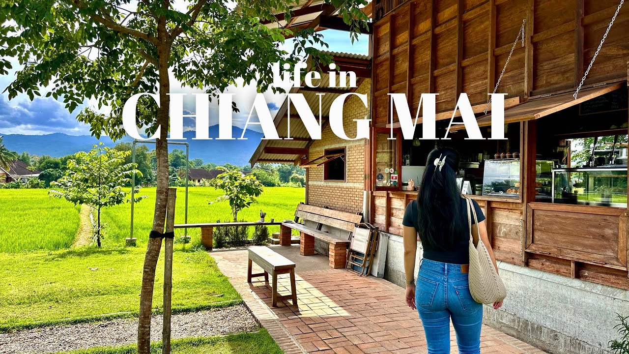 Café scenery, afternoon Tea at Four Seasons & hidden gems of the city | Chiang Mai vlog