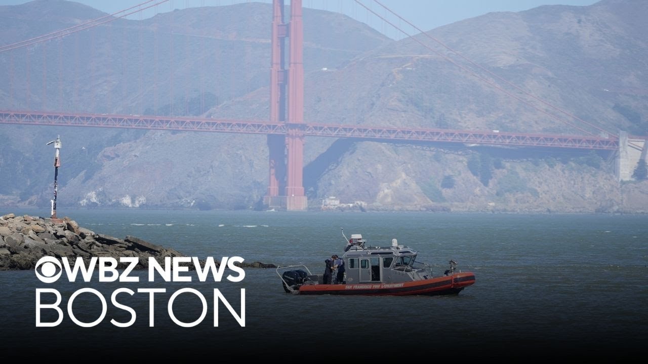 Search continues for 3 people after boat sinks in San Francisco Bay near Alcatraz Island