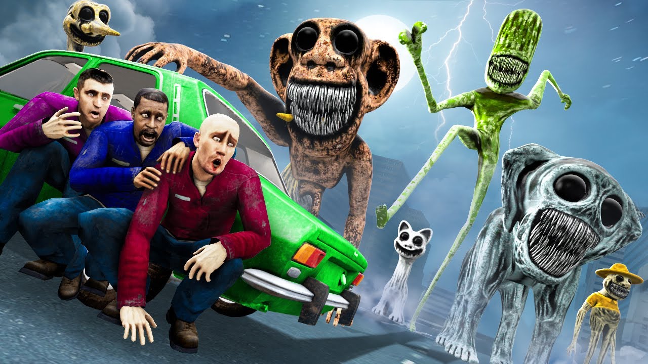 ЗООНОМАЛИ ЗАХВАТЫВАЮТ МИР! УГАР И БЕЗУМИЕ В Garry`s Mod