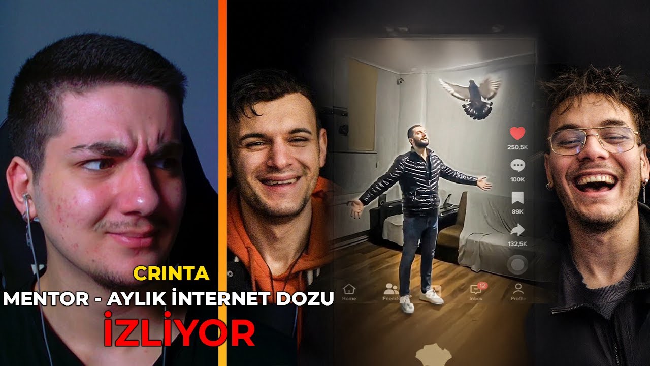Crinta - MENTOR AYLIK İNTERNET DOZU | taklacı güvercin, taksi çalan adam İzliyor @emrekaraaslann