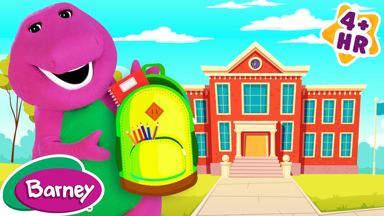 Back to School Adventures with Barney | NEW COMPILATION | Barney the Dinosaur