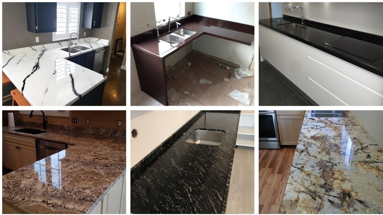 Современный дизайн кухонной столешницы 2023 || Дизайн гранитной кухни || Дизайн кухни