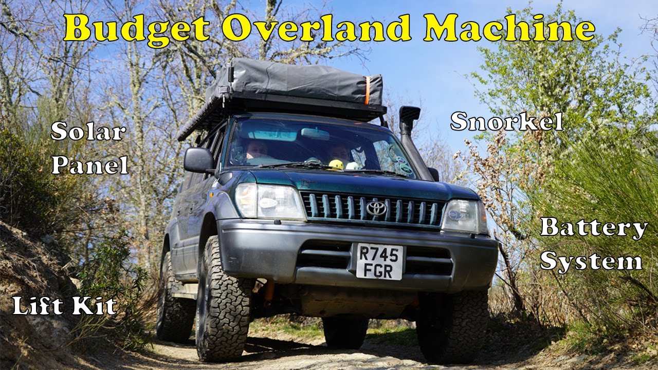 We turned our $1000 LANDCRUISER into an OVERLAND MACHINE to drive around the WORLD (Prado 95)