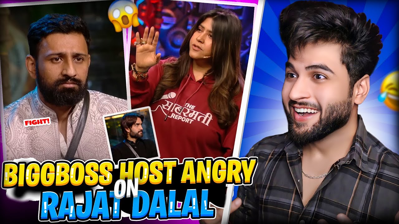 BIGGBOSS HOST ANGRY ON RAJAT DALAL 😱 BIGGBOSS And Dank MEMES