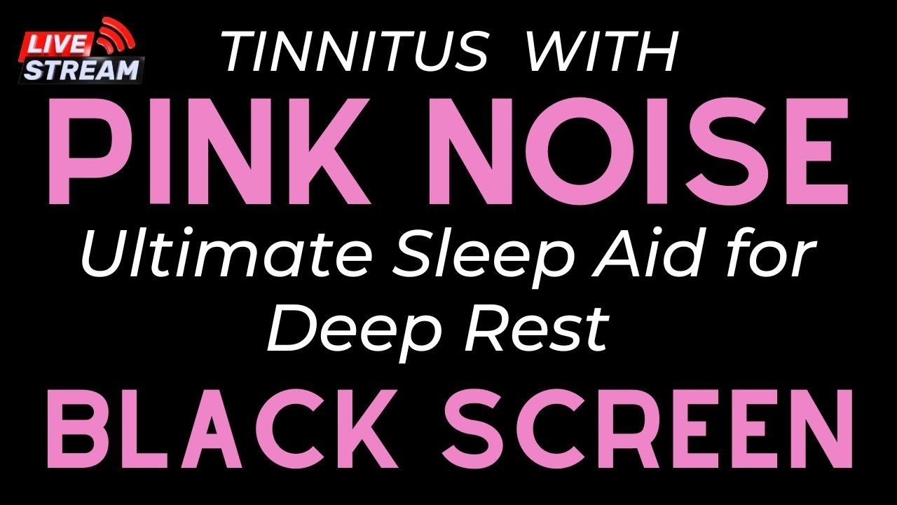 Ultimate Pink Noise Black Screen – No Ads, No Music, Just Pure Sleep Sound