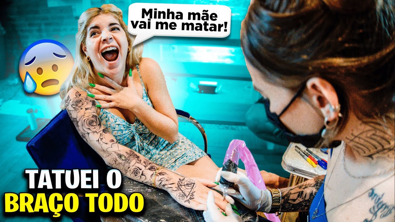 FIZ MINHA PRIMEIRA TATUAGEM!