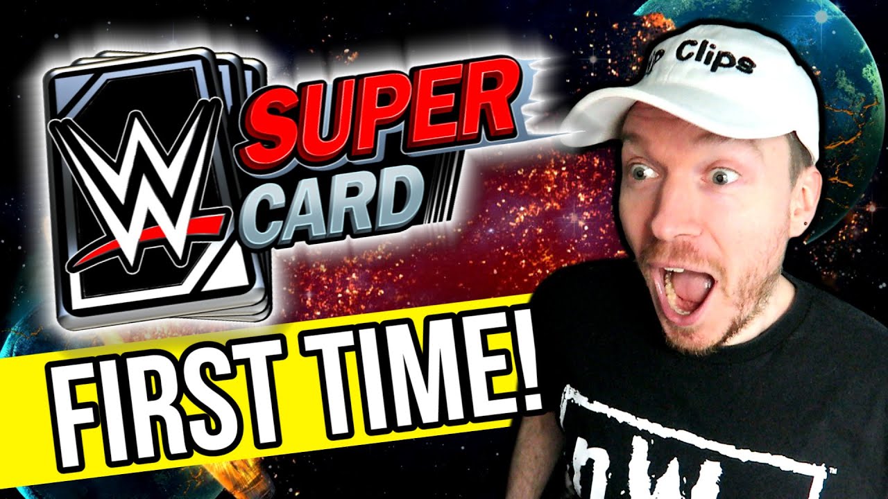 Playing WWE SUPERCARD for the First Time EVER!