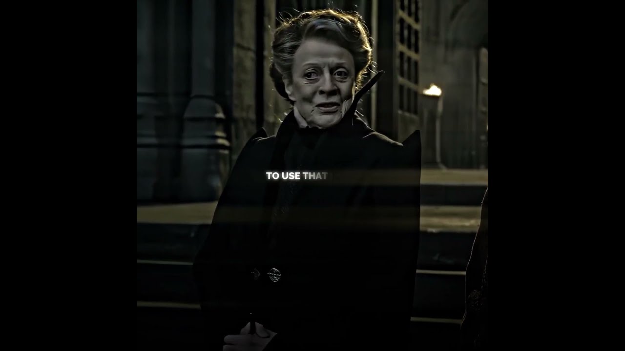 Minerva McGonagall edit🔥#harrypotter  #edit #shorts