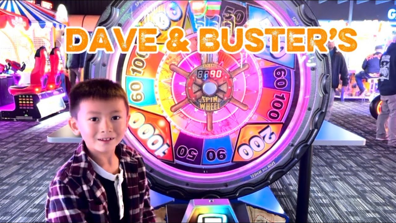 Dave & Buster’s Madness! Tickets, Prizes, and Wins!