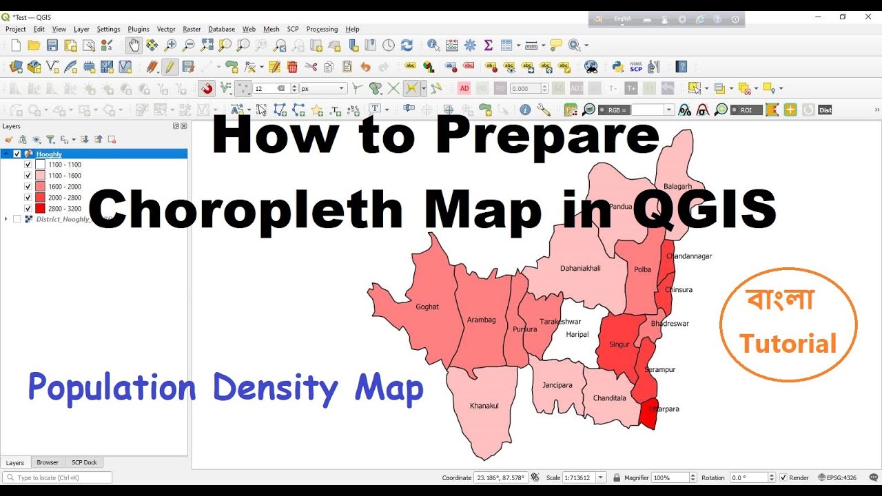 How to Prepare Choropleth Map in QGIS