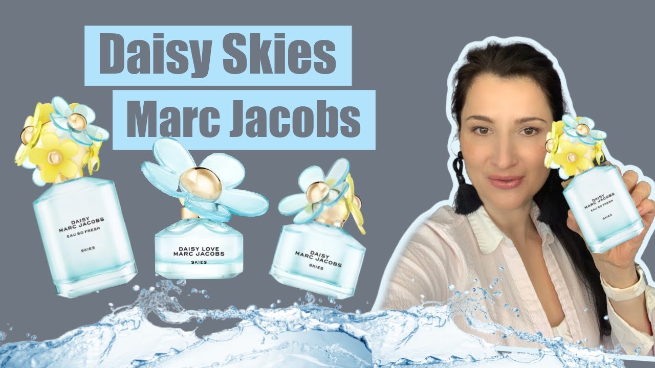 Perfumy Daisy Skies Marc Jacobs  | Cała seria nowość | Idealne na wiosnę | morskie pudrowe fiołkowe