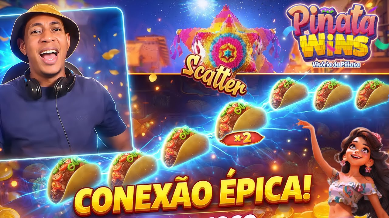 QUASE QUEBREI A BANCA no PINATA WINS 😳 FINAL INACREDITÁVEL
