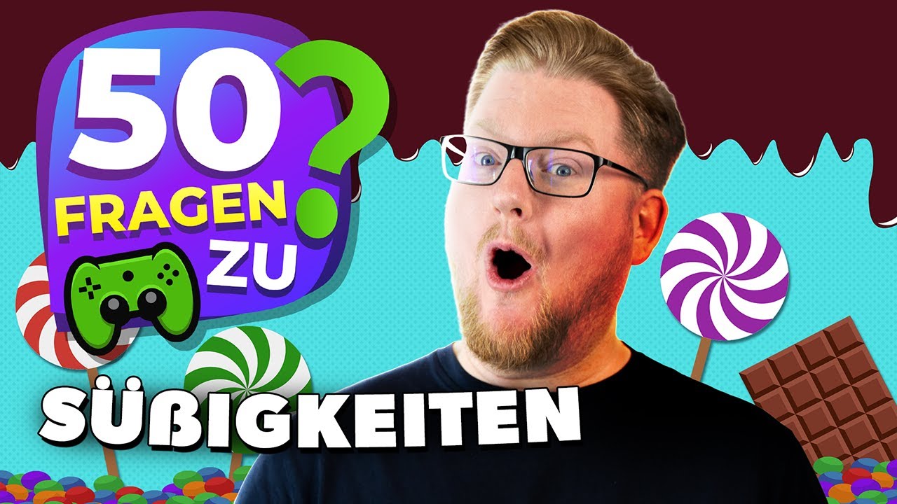 WER ist der SÜẞESTE? | 50 Fragen zu Süßigkeiten