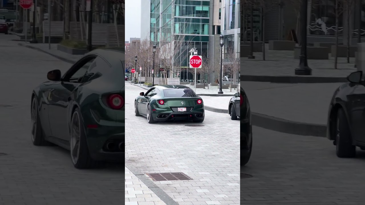 Fully Straight-Piped Ferrari FF Lets Out a Scream #Ferrari #StraightPiped #shorts