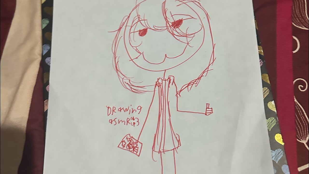Drawing asmr (marker)