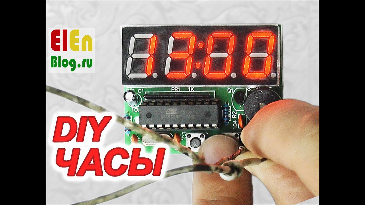 Конструктор часы будильник AT89C2051