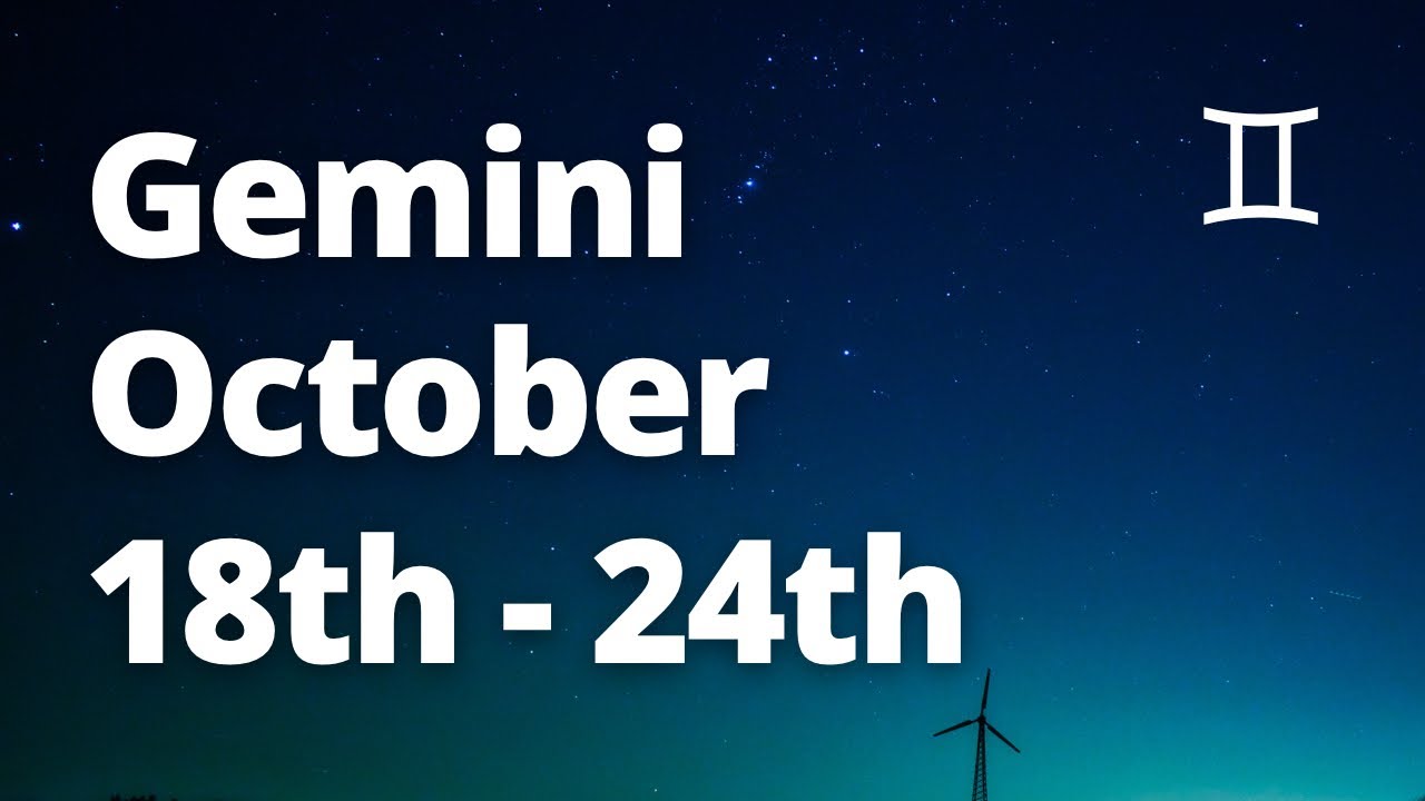 GEMINI - CALLING OUT YOUR NAME! An Awakening Phase of Life! October 18th - 24th Tarot Reading