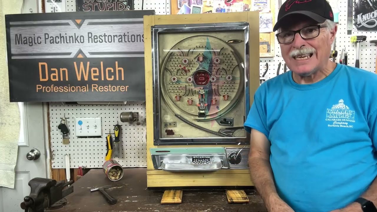 Monaco Single Shot Vintage Pachinko Machine 