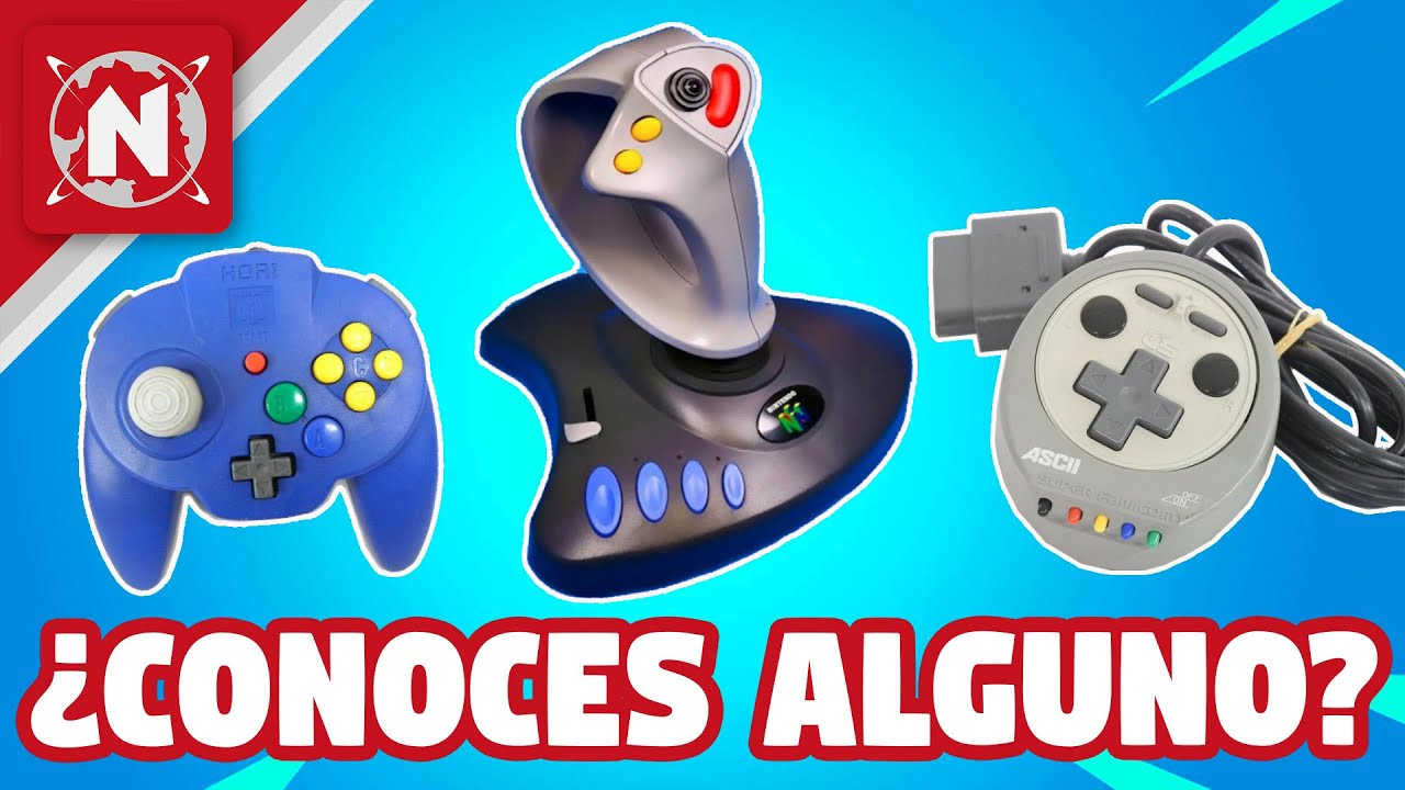 10 Controles OFICIALES de Nintendo tan EXTRAÑOS que CASI NADIE CONOCE