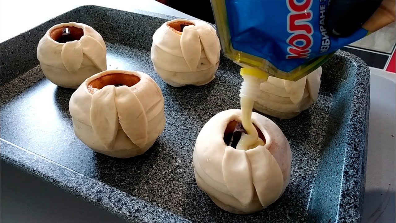 🍎Дети без ума от этого рецепта! У меня уже все яблоки закончились...