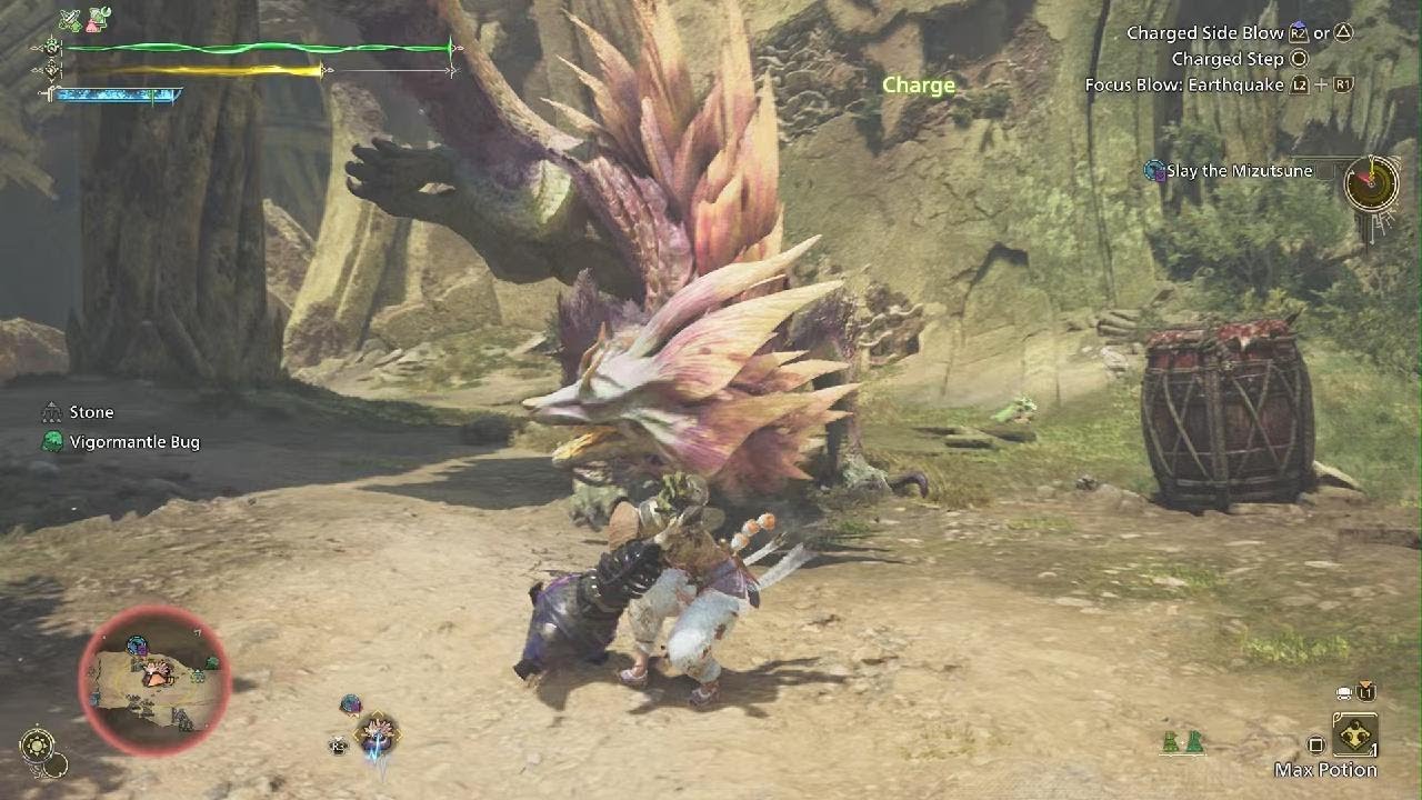 MH Wilds: Mizutsune Challenge Quest 2:53 Hammer