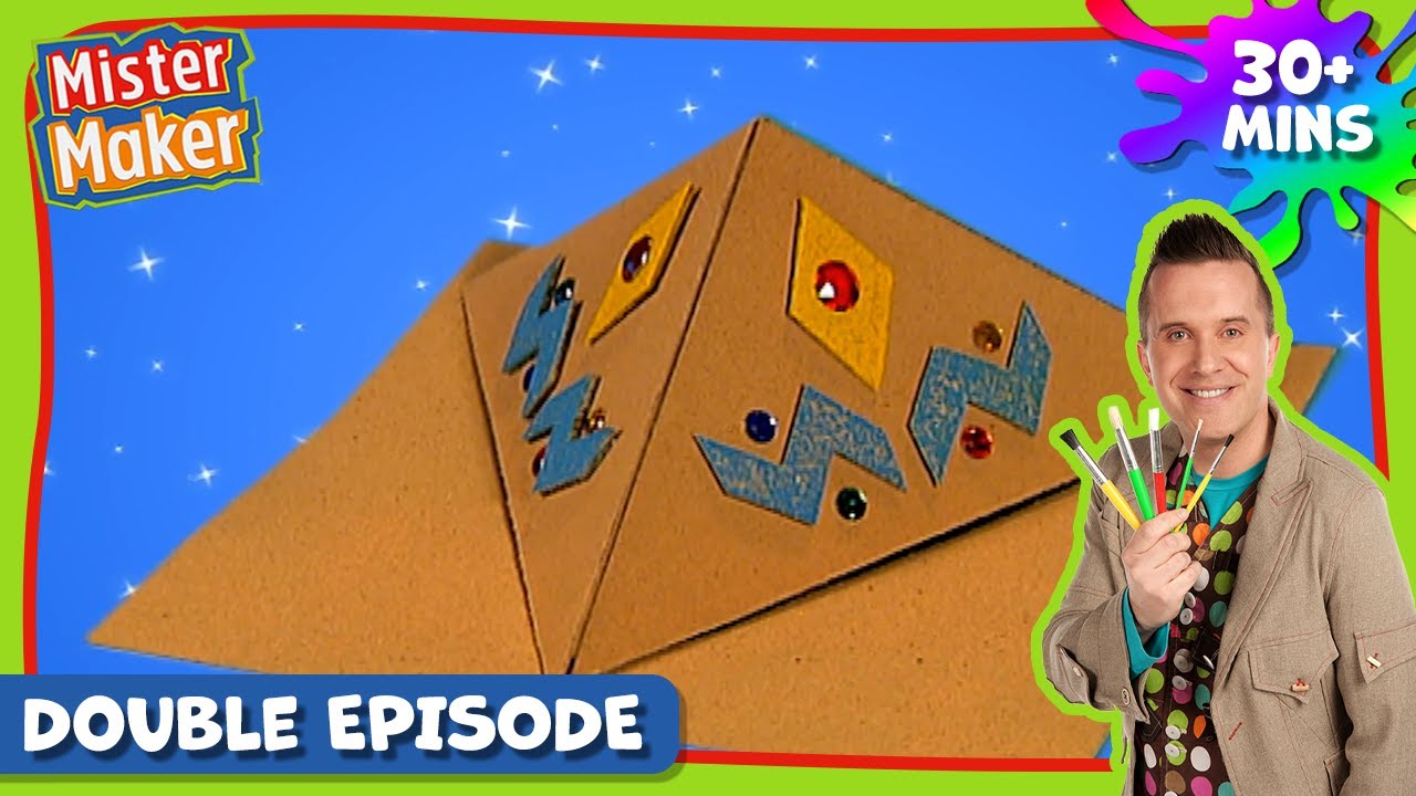 Mister Maker Comes To Town 🎨 Season 2, Episode 25-26 | DOUBLE FULL EPISODE - Arts & Crafts
