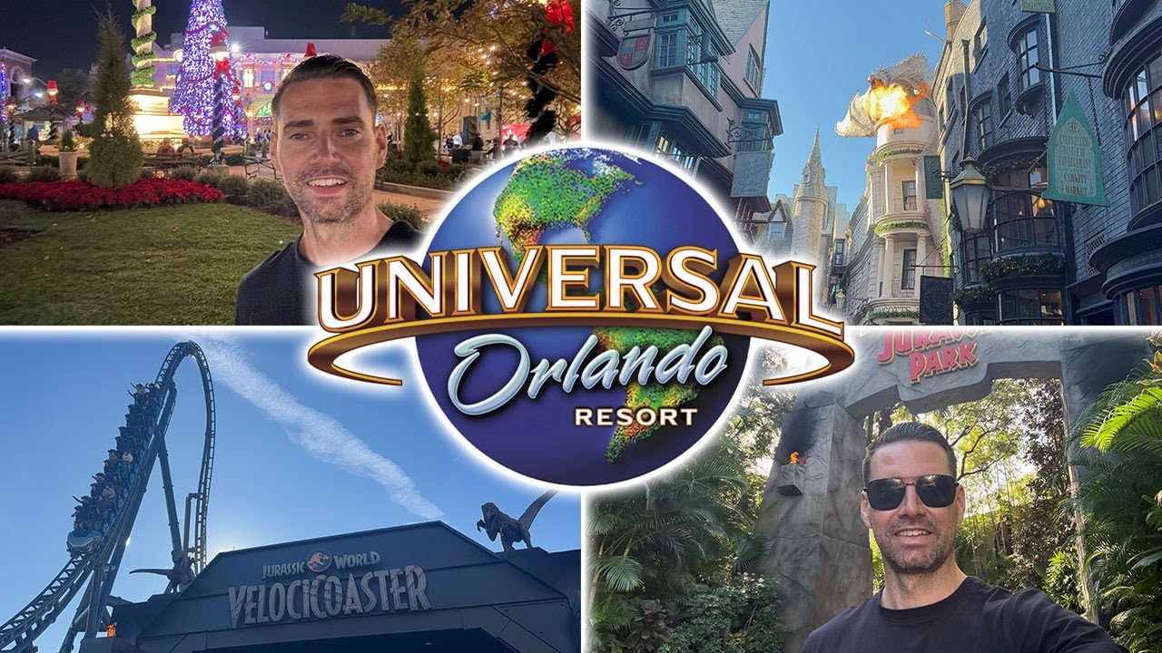 Видеоблог Universal Studios & IOA 🌎 | Стоит ли посетить Рождество в Universal?! 🎄