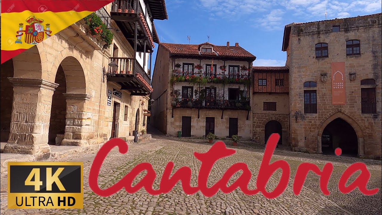 DRIVING CANTABRIA, TORRELAVEGA, SANTILLANA, COMILLAS, SAN VICENTE I 4K 60fps
