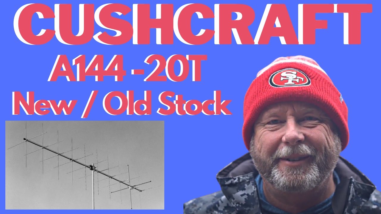 Best 20 element 2 meter Yagi, Cushcraft A144 20T Yagi Antenna.
