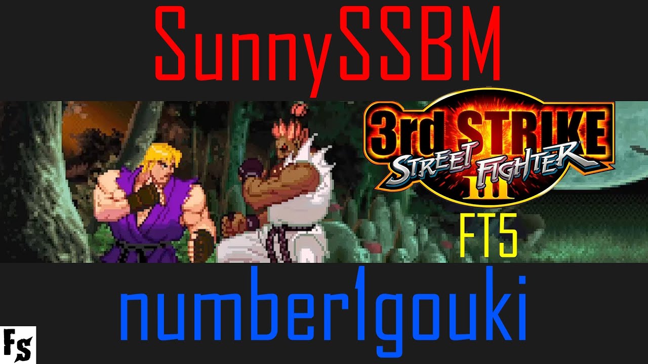 Street Fighter III: Third Strike - SunnySSBM [Ken] vs number1gouki [Gouki] (Fightcade FT5)