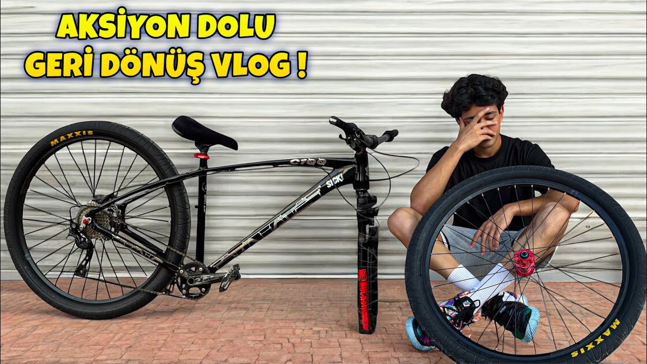 BİSİKLETLE GERİ AZERBAYCAN’dan TÜRKİYEYE DÖNÜYORUM !! MACERA DOLU VLOG