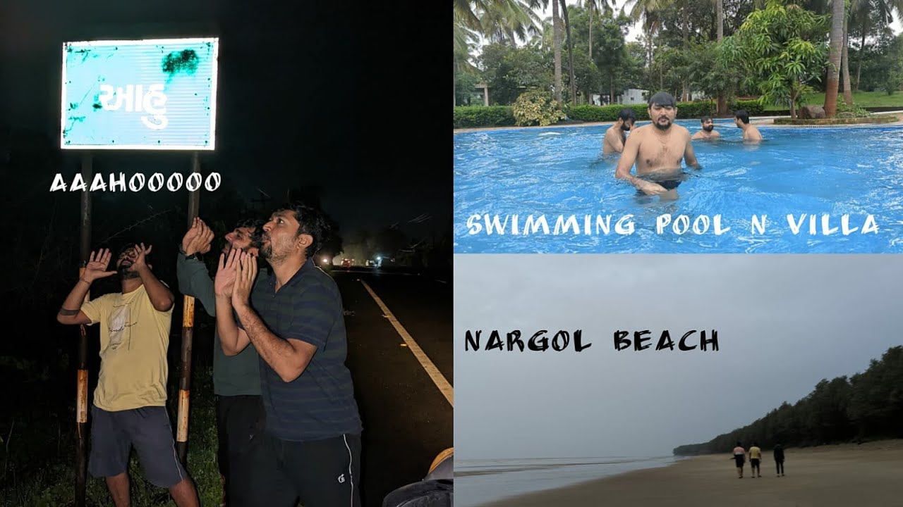 Best Place to Visit in Monsoon Near Mumbai | Nargol Beach and Villa Umbergaon Sanjan Gujarat 🌊🏝️