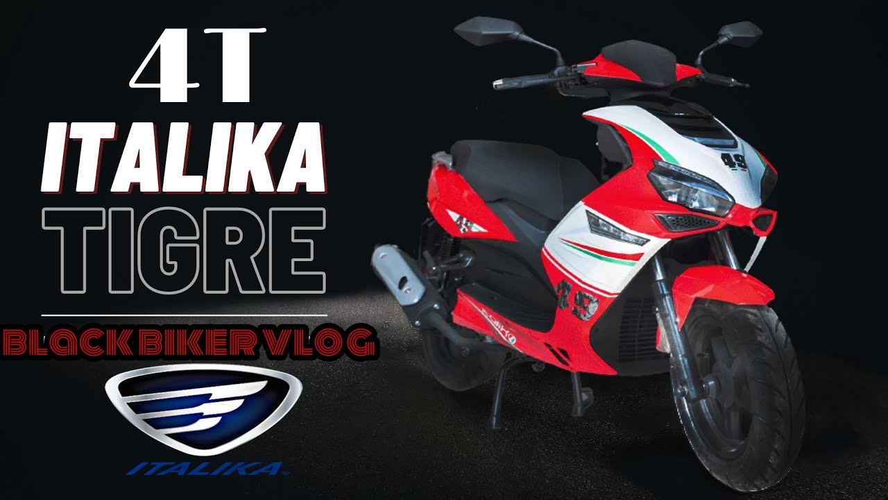 scooter ITALIKA TIGER 4T le nouveau scooter sport 🏃‍♂️