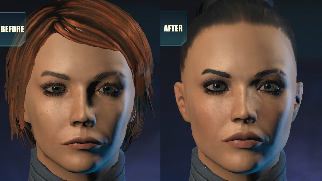 Recreating Jane Shepard - Character Creation | Mass Effect