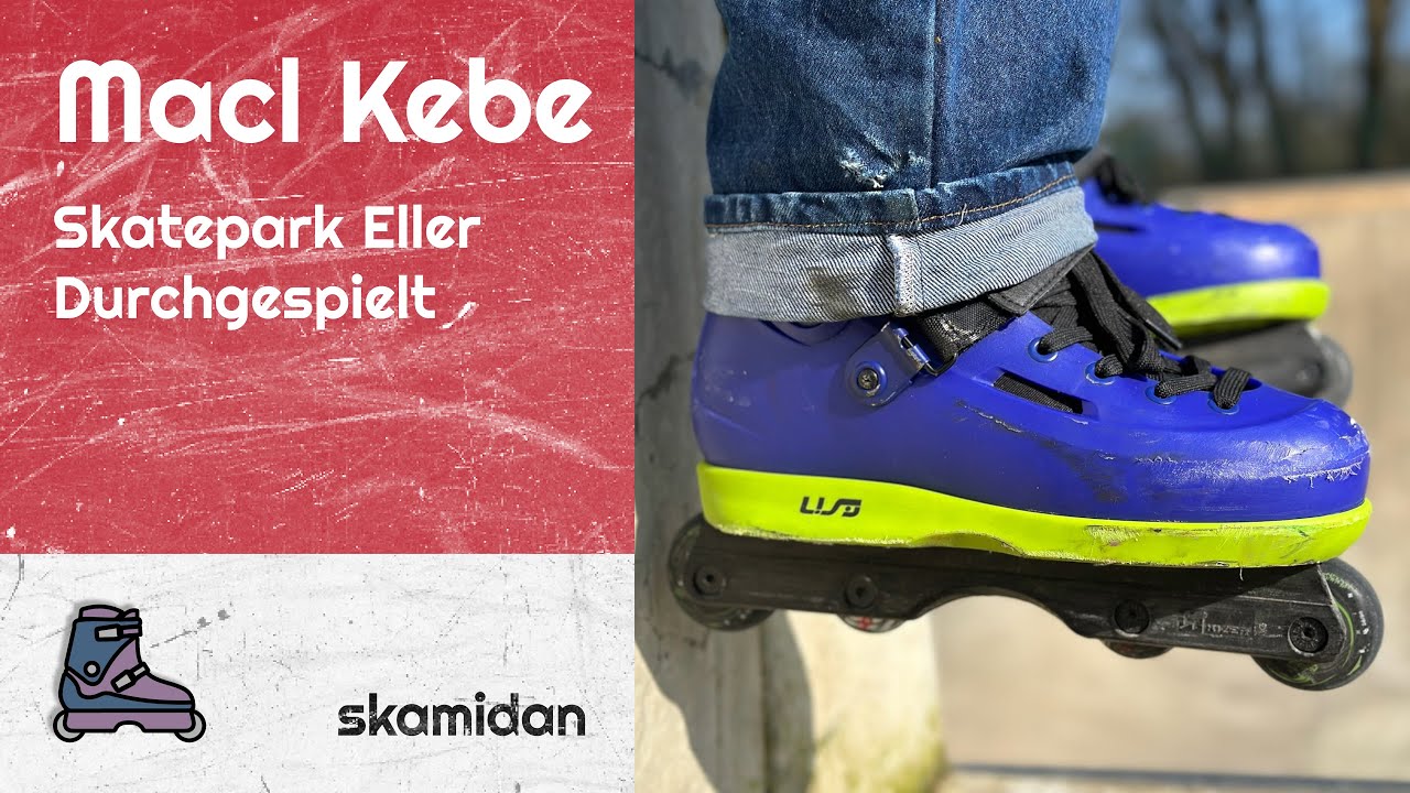 Skatepark Eller durchgespielt | USD Sway Carlos Bernal Pro | Macl Kebe | SkaMiDan Team