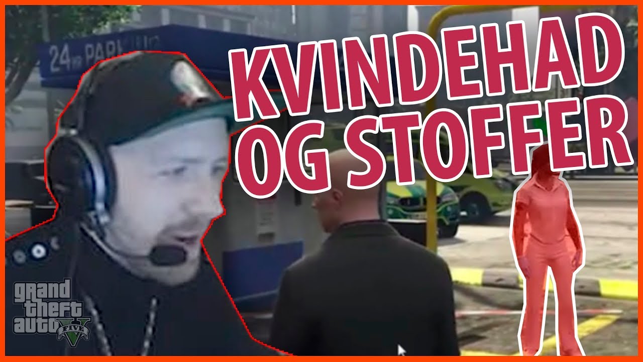 Kvindehad, politijagt & stoffer?! @ GTA RP #3 (DANSK)