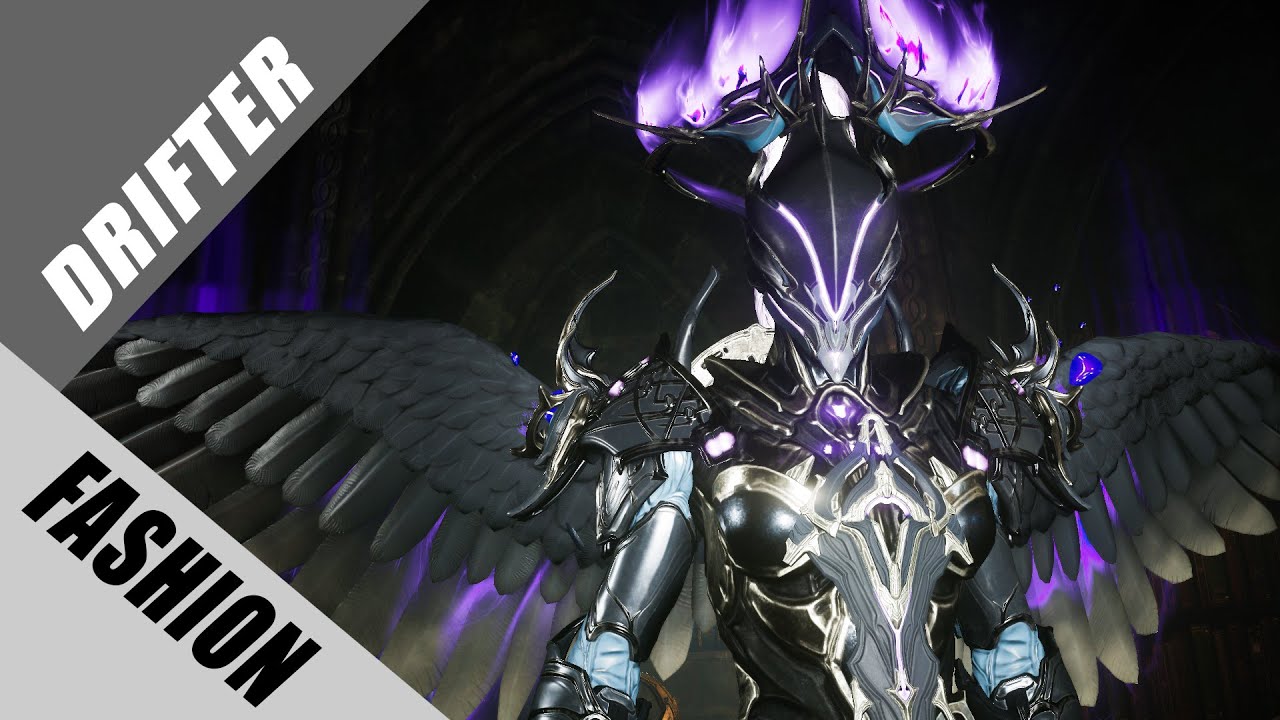 Warframe | Fashion Frame | Drifter : Darkness Valkyrie