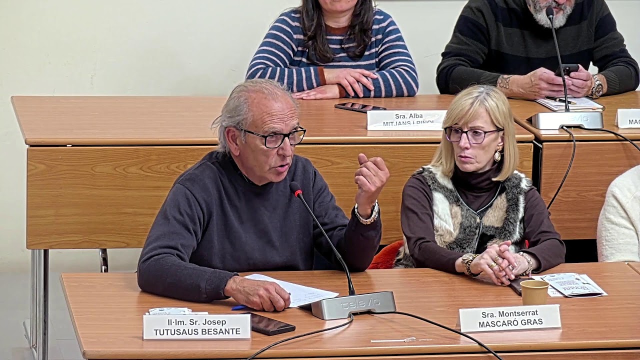 Ple del Consell Comarcal Alt Penedès - Sessió 11/12/2025