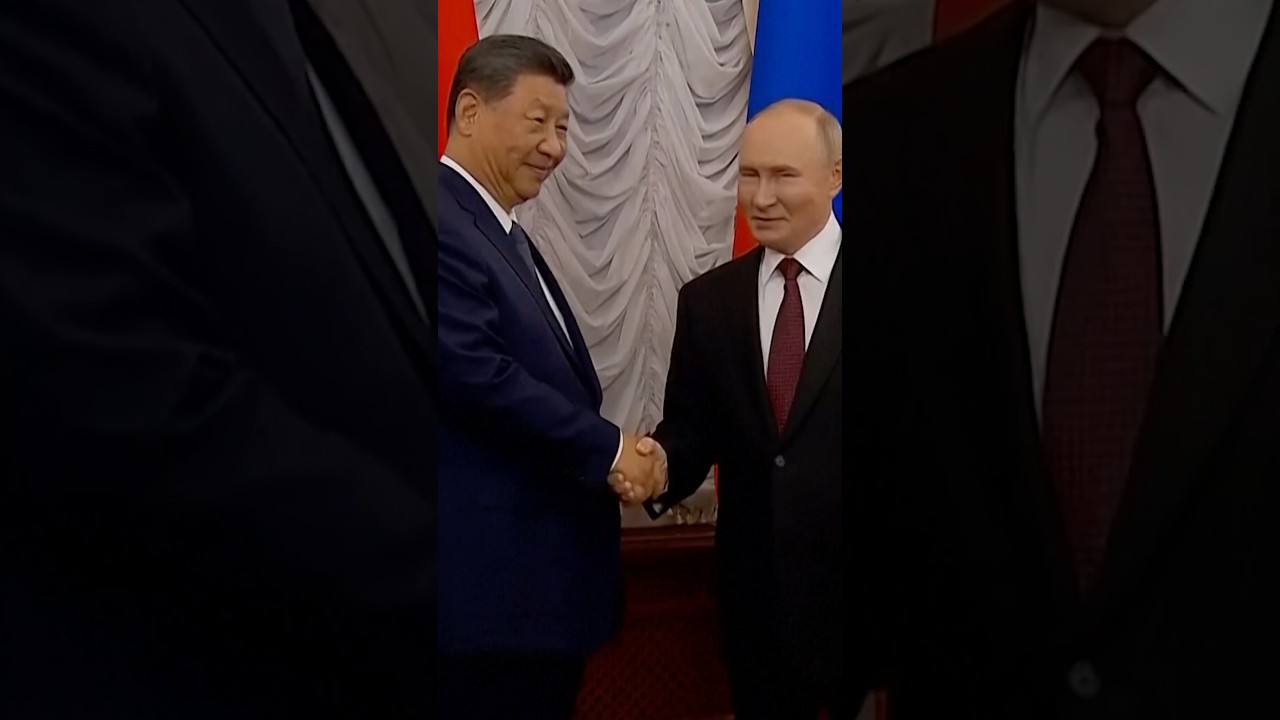 Russia's Putin Meets China's Xi on Sidelines of BRICS Summit