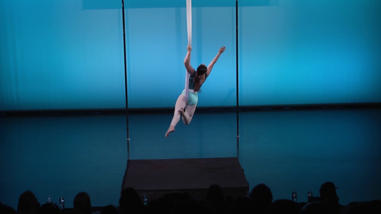 Aerialympics 2017- Jessica Bickle- Intermediate Hammock- Winner 3rd Place