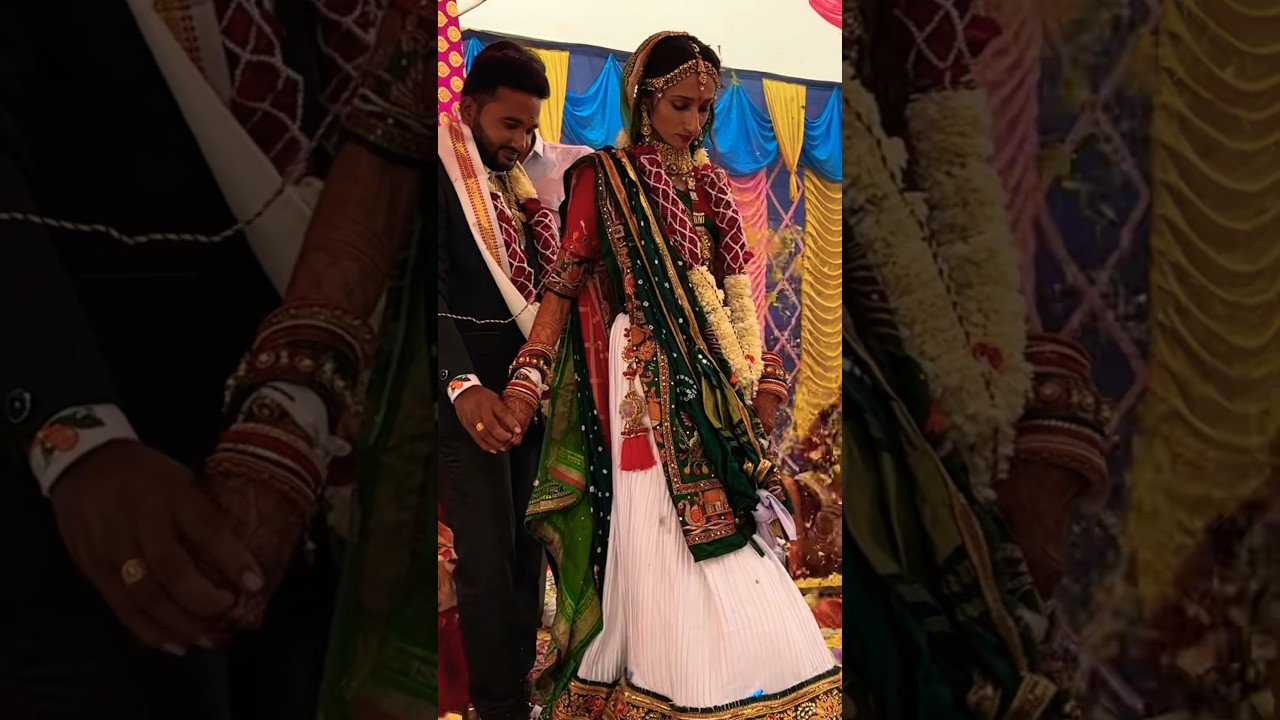 Gujarati Wedding char fere #wedding #lagan #omandfamily #viral