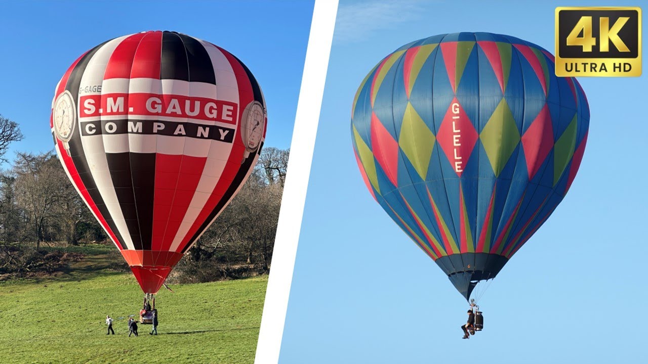 MJ Ballooning | 01/03/25 - Ashton Court AM (4K UHD)