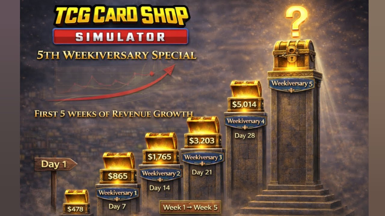 TCG Card Shop Simulator - Day 35: 5th Weekiversary 