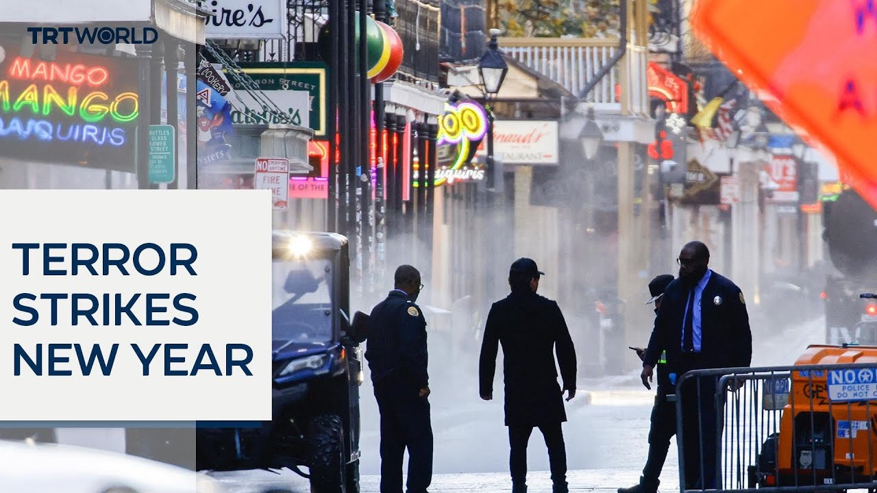 Truck rams crowd in New Orleans, multiple casualties