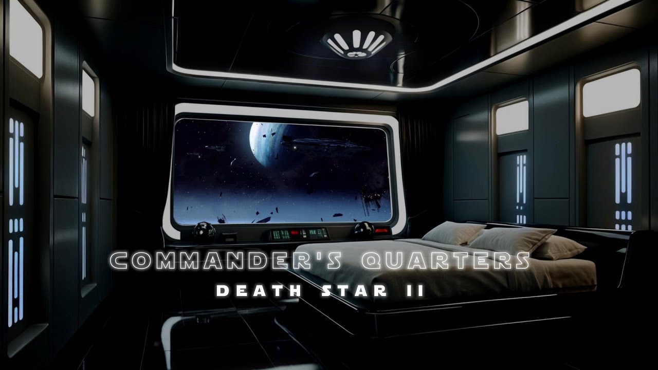Death Star II Ambience | Commander's Quarters - Star Wars Atmospheric Drone & Spaceship Sounds